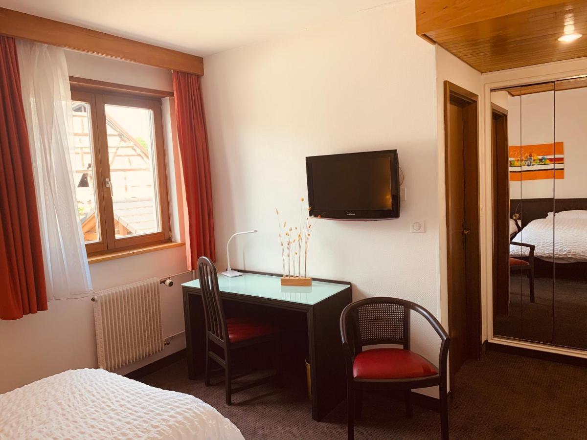 Logis Hotel Restaurant Au Lion Rouge Bartenheim Zewnętrze zdjęcie