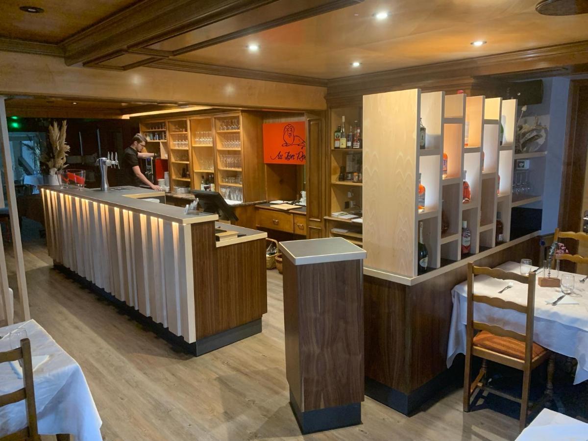 Logis Hotel Restaurant Au Lion Rouge Bartenheim Zewnętrze zdjęcie