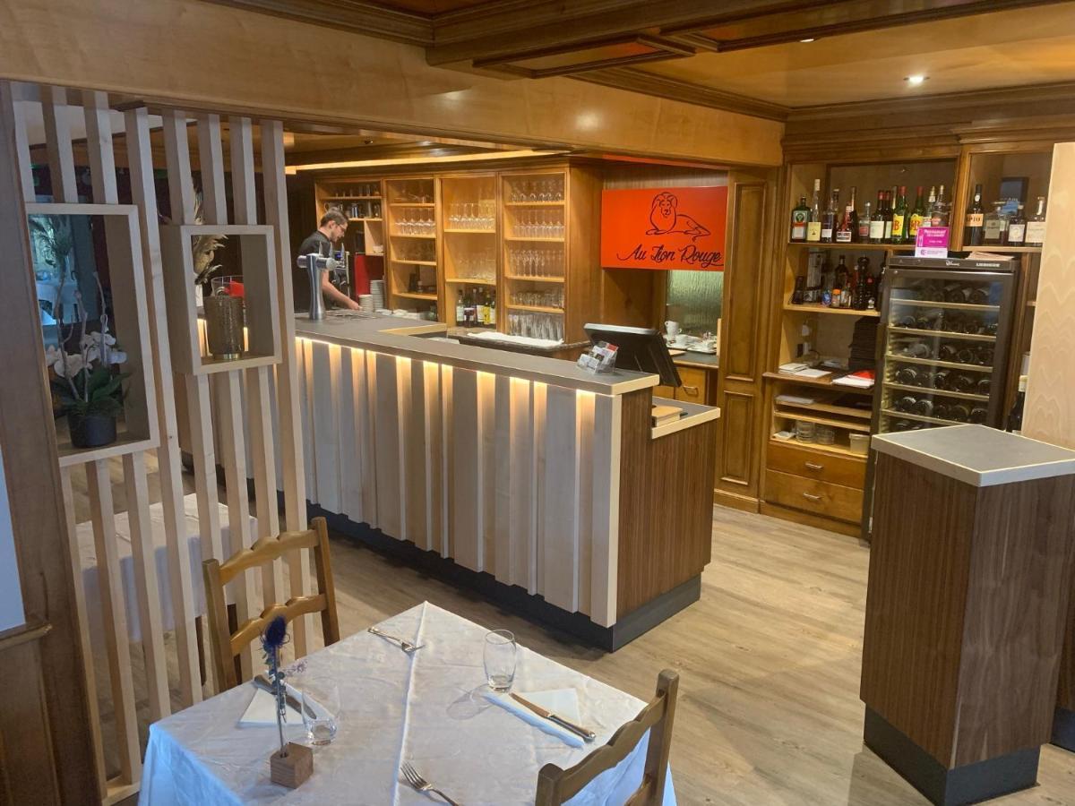 Logis Hotel Restaurant Au Lion Rouge Bartenheim Zewnętrze zdjęcie