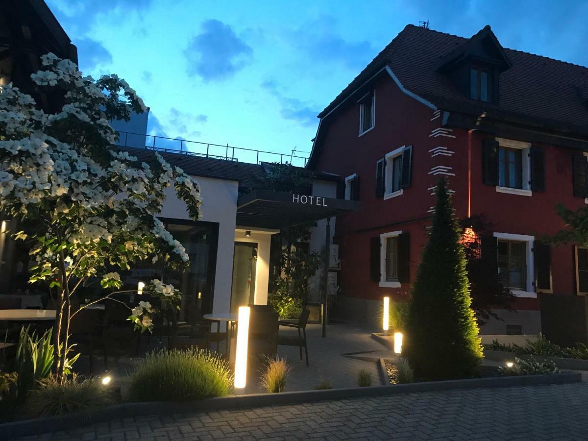 Logis Hotel Restaurant Au Lion Rouge Bartenheim Zewnętrze zdjęcie